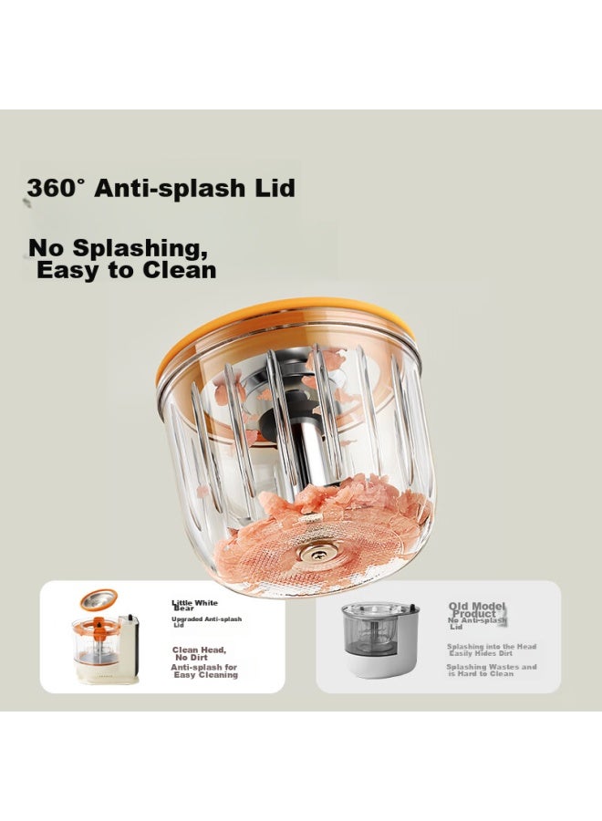 Snow Bear Snowbear Baby Automatic Multifunctional Food Processor, One-on Rice Paste Maker For Infants, Hl-6057 - Image 4