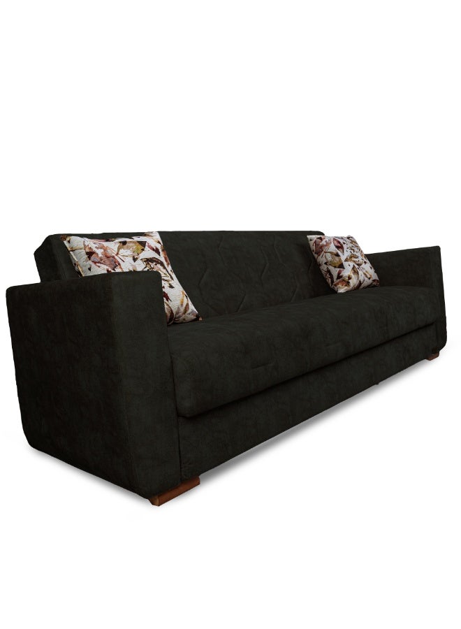 Aldora - Sofa Bed 3 seat - Galaxy Grey Dark - Image 4