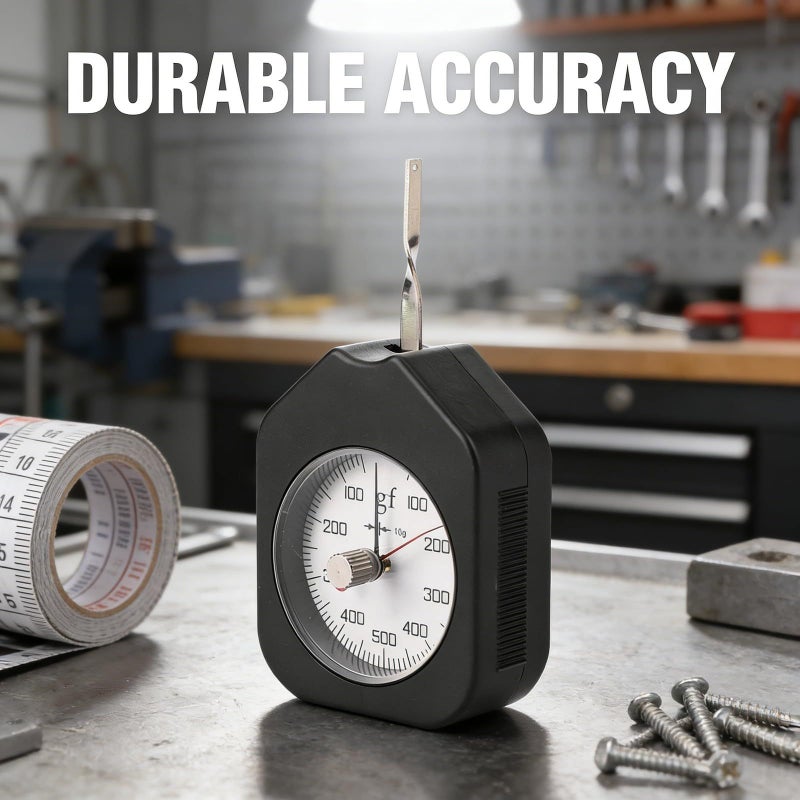Dual Pointer Dial Tension Pull Pressure Tester 500 2 High Precision Durable Alloy Probe - Image 5
