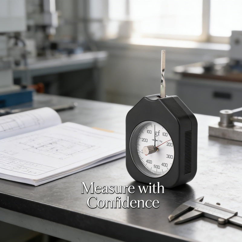Dual Pointer Dial Tension Pull Pressure Tester 500 2 High Precision Durable Alloy Probe - Image 4