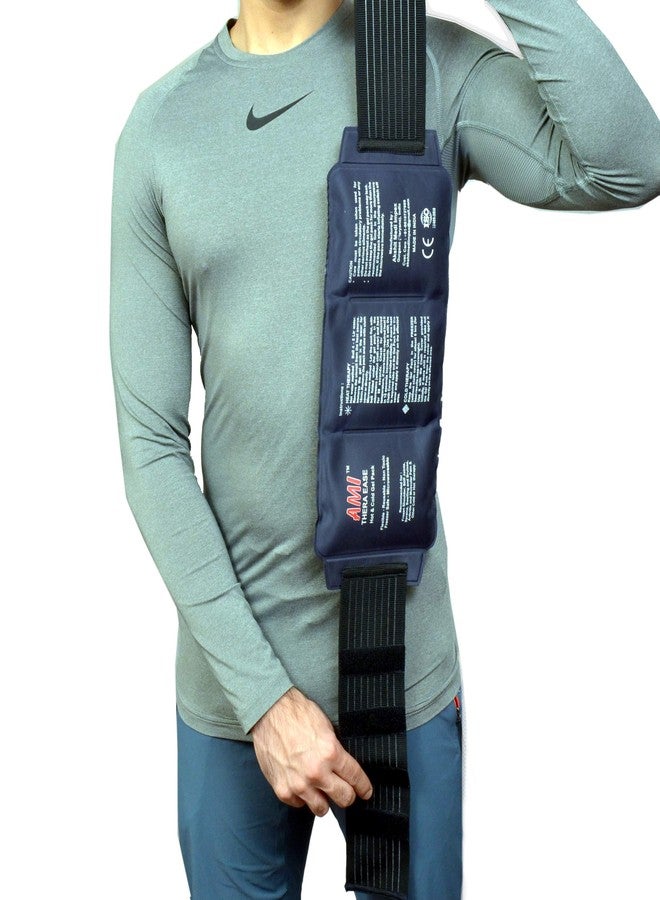 AMI THERA EASE Hot & Cold Gel Pack Large.CE ISO certified with attached Elastic Straps for Relieving Pain - Image 5