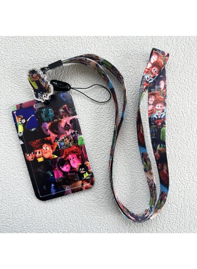 NIBEMINENT 1 - Piece Elf Hotel Kpop Photo Card Holder Pendant Key Chain ID Badge Holder ID Card Holder Photo Card Protector for School ID Office ID Access Card for Women Girls - Image 1