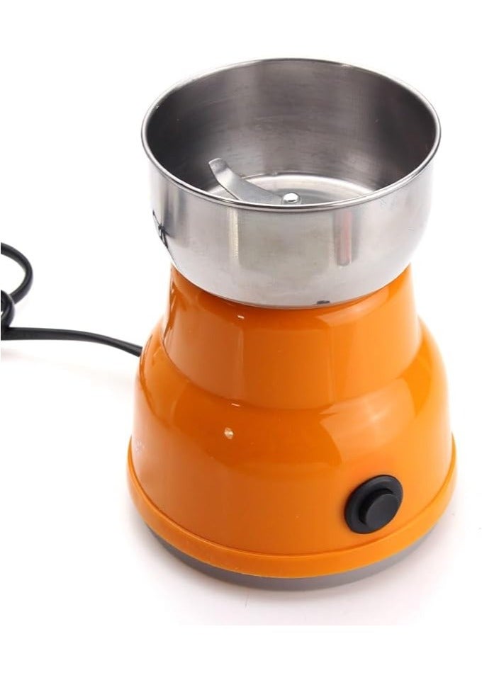 Electric Coffee Grinder With Stainless Steel Blades, Capacity 300 Watts, Capacity 200 ML For Coffee And Spices  - Image 2
