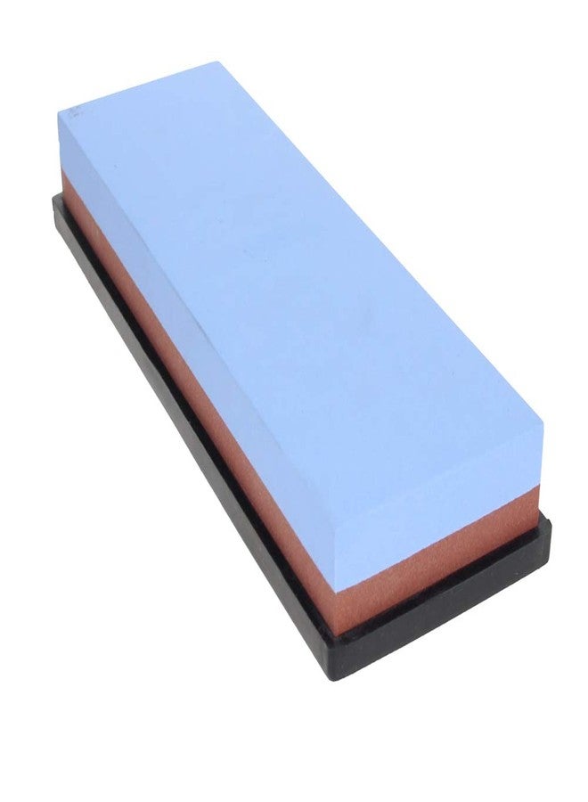 اتول مارت حجر شحذ سكاكين من يوتول مارت، حجر شحذ مزدوج الجوانب، حبيبات 240/800، مناسب للمقصات وشفرات الحلاقة وسكاكين النحت، قطعة واحدة - Image 1