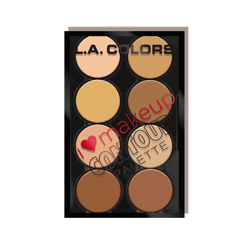 باليت كونتور لا كولورز I Heart Makeup C30352