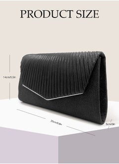 Women Shiny Glitter Evening Clutch Bag Envelope Handbag Chain Purse Bag Crossbody Bag for Wedding Formal Cocktail Party - pzsku/Z110FDBFFA91BCC24A722Z/45/_/1702434295/fdfcb086-f15b-4951-9637-8010500118b9