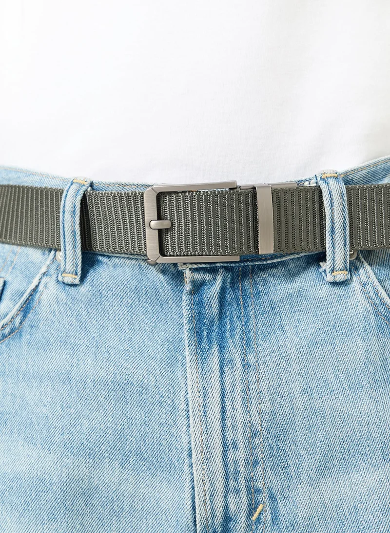 Seventy Five  Classic Web Adjustable Belt for Men | Best Price UAE
