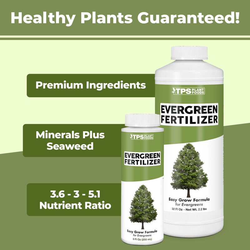 TPS NUTRIENTS Evergreen Tree Fertilizer for All Conifer Trees and Shrubs, Liquid Plant Food, 32 oz (1 Quart) - Image 2