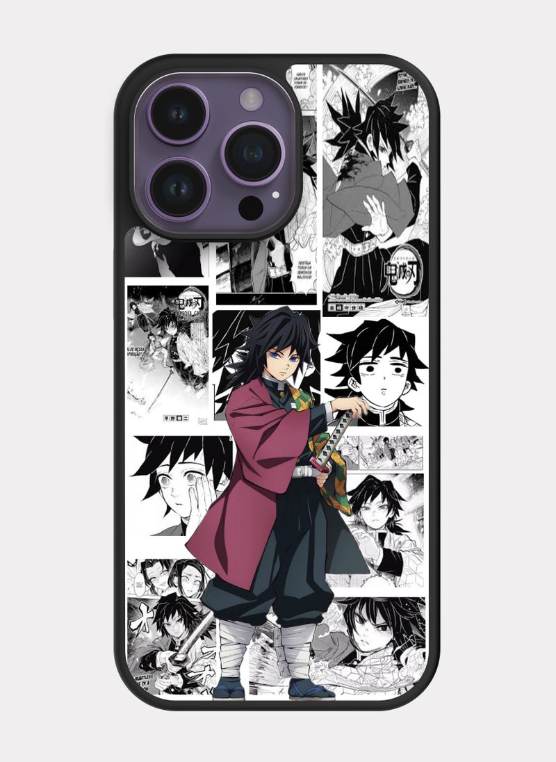 PXLAAT iPhone 14 Pro Max case cover  Giyu Tomioka - Image 1