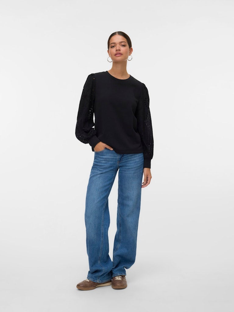 VERO MODA VMDAMINE LS SWEAT BOX JRS - Image 1