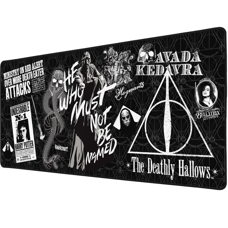 SUBSONIC - Harry Potter XXL Mouse Pad 900 x 400 mm - Desk Pad with Non-Slip Base, Gaming Mouse Pad - Officially Licensed - Image 1
