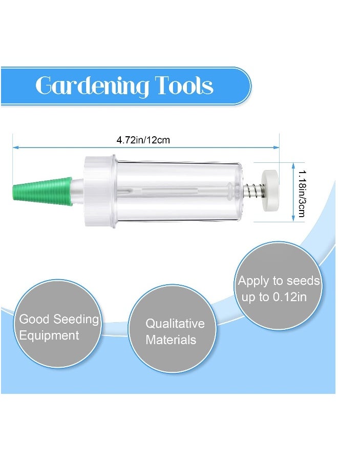 Generic Mini Sowing Seed, Dispenser Sower Small Seed Spreader Manual Handheld Seed Planter Mini Hand Spreader Garden Seed Planter for Carrot Lettuce Grass Spinach Seed Etc  - Image 2