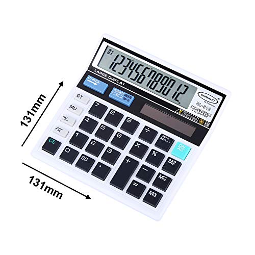 Bambalio 12 Digits BL-512W Electronic Calculator - Blister Pack, 3 Years Warranty - Image 2