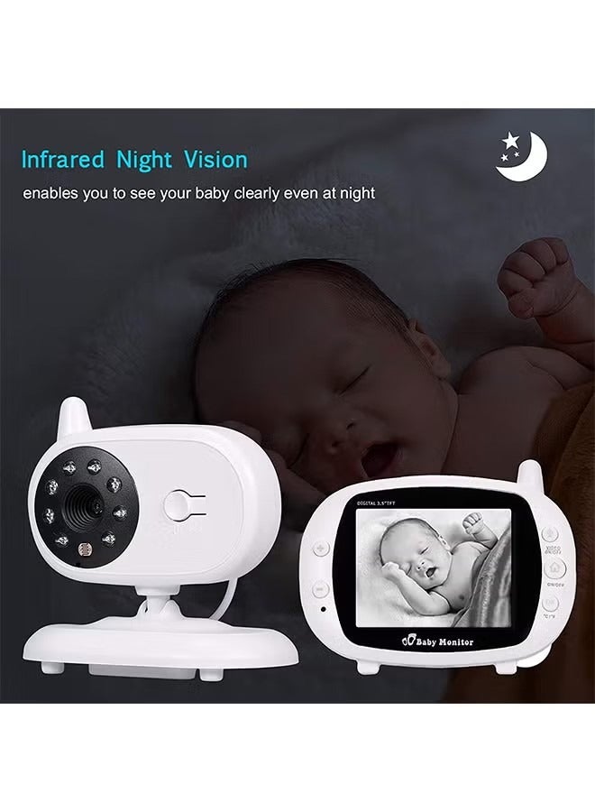 أوريتي فيديو رصد الطفل كاميرا أمن الطفل مع 3.5 بوصة tft lcd - Image 3