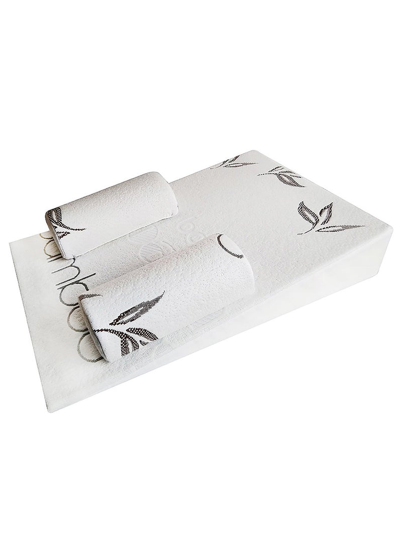 MOON Feeding Pillow with Bamboo rayon - Grey,SLEEP POSITIONER - Image 2