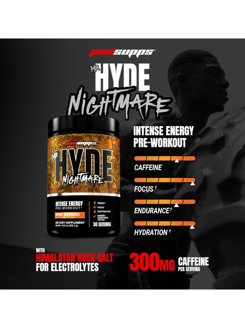 ProSupps PS Hyde Nightmare Pre workout Orange Screamsicle 30 serving - Image 2
