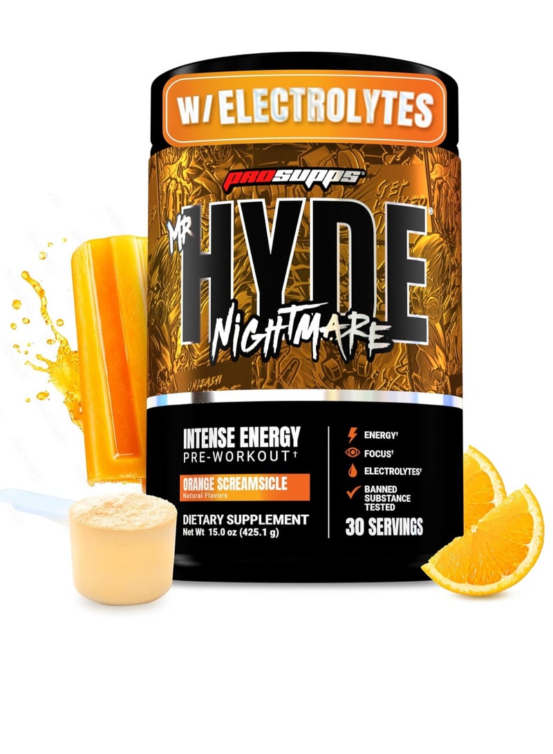 ProSupps PS Hyde Nightmare Pre workout Orange Screamsicle 30 serving - Image 1