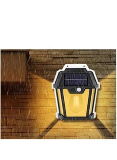 JAJEEK Solar Interaction Wall Lamp – Wireless Waterproof LED Wall Sconce with Motion Sensor & Dusk-to-Dawn Auto On/Off – 3 Smart Lighting Modes – Solar-Powered Outdoor & Indoor Light for Garden, Porch, Garage, Patio, Fence, Entryway – Energy-Efficient – White  - Image 2