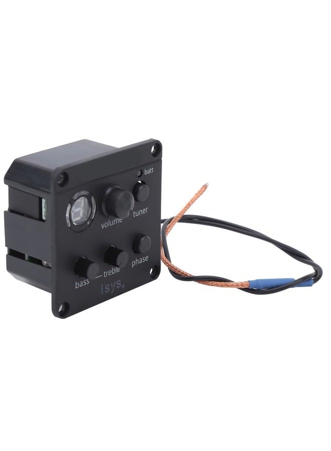 Dilwe Acoustic Guitar Pickup, Guitar Pickup Onboard Preamp Equalizer with User Manual EQ Glued to Sound Hole - Image 4