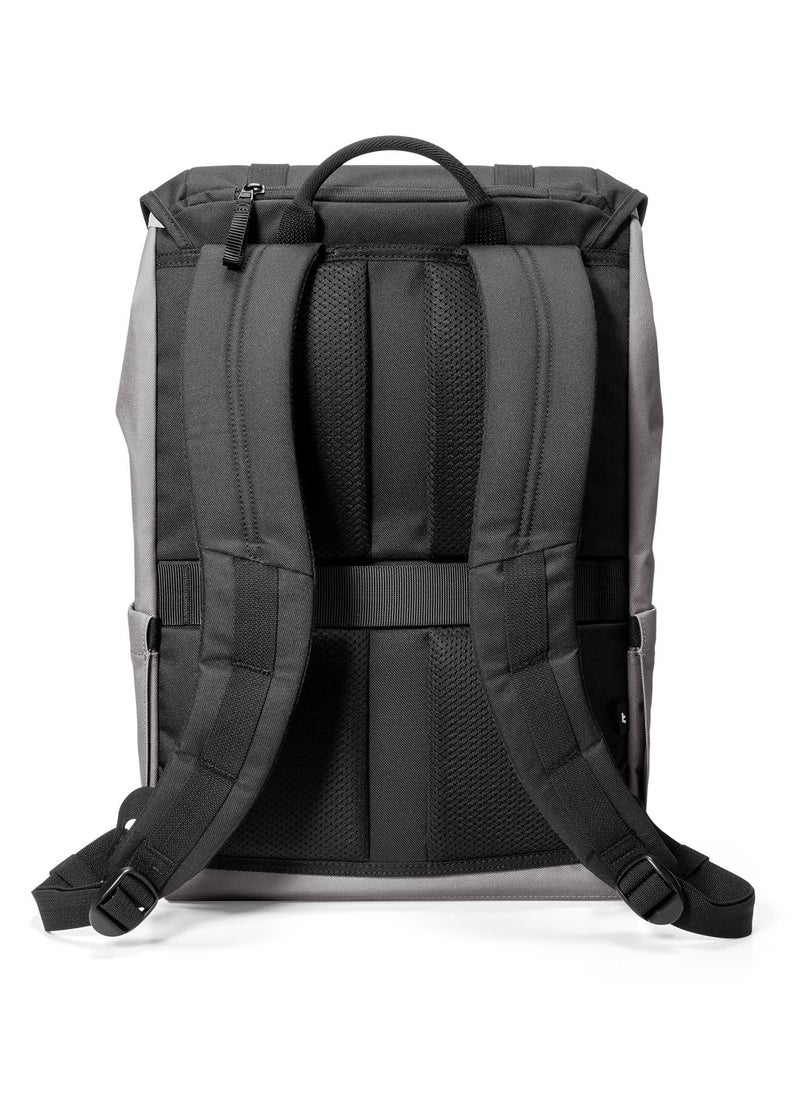 Tomtoc Vintpack OCHM TA1 Flap Laptop Backpack, Lightweight, Water-Resistant Travel Casual Daypack, Slim Durable Work-pack Rucksack for 13-16 Inch MacBook Laptop, Large Capacity, Eco-Friendly Backpack 22L  - Image 4