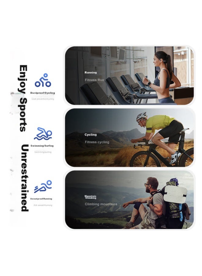 Essonio Italian Brand Swim [sports Machine] Bone Conduction Bluetooth Headphones, Open-style Non-in Memory, Swimming Wireless Sports Running Waterproof, Suitable For Huawei And Apple - Image 4