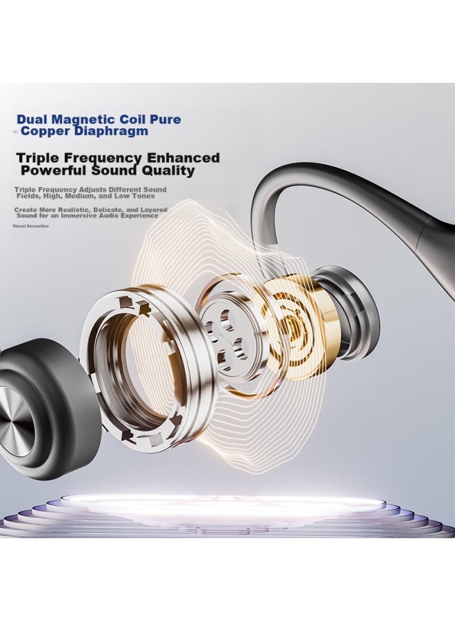 Essonio Italian Brand Swim [sports Machine] Bone Conduction Bluetooth Headphones, Open-style Non-in Memory, Swimming Wireless Sports Running Waterproof, Suitable For Huawei And Apple - Image 3