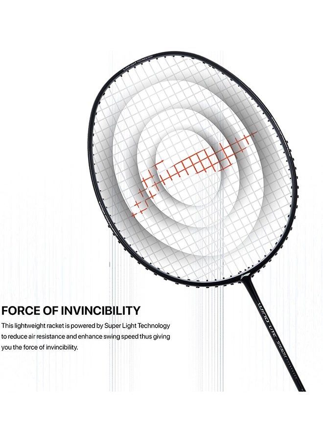 Wind Lite Stealth Badminton Racket - Black/Charcoal/Bluish Blue (Strung) - pzsku/Z111081E7B6FD9D6D2363Z/45/_/1695966513/3da4180c-0375-4995-81b8-c9d627fdb460