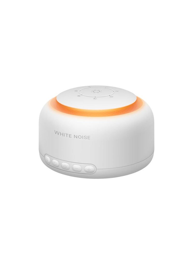 KASTWAVE White Noise Machine, Sound Machine for Sleeping Adults Kids 30 Non-looping Natural Soothing Sounds, Portable Baby Sound Machine, 3 Timer Memory Function, 30 Level Volume Light White Noise - Image 1