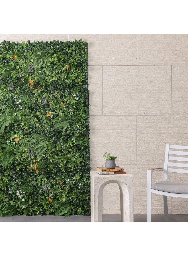 DANUBE HOME سياج صناعي - ضوء السفر 100x200 سم | شاشة خصوصية واقعية خضراء من البولي إيثيلين للحديقة، الفناء والساحة | مقاوم للعوامل الجوية وسهل الصيانة | ضمان لمدة سنة واحدة - Image 5