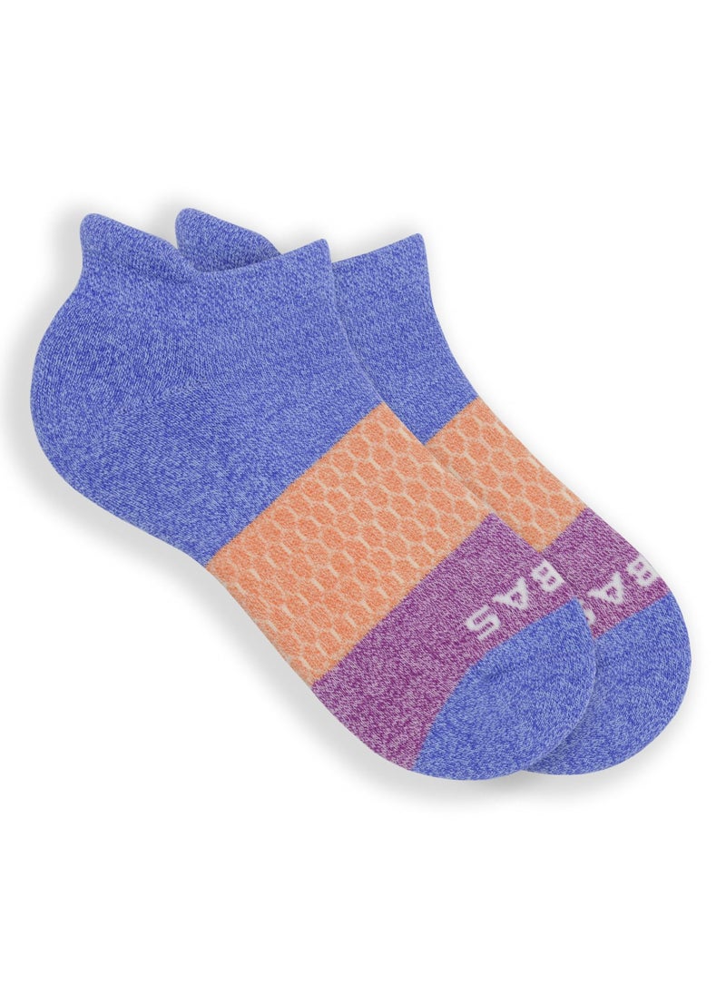 Bombas Women's Ankle Socks (Violet/Fuchsia, Medium)