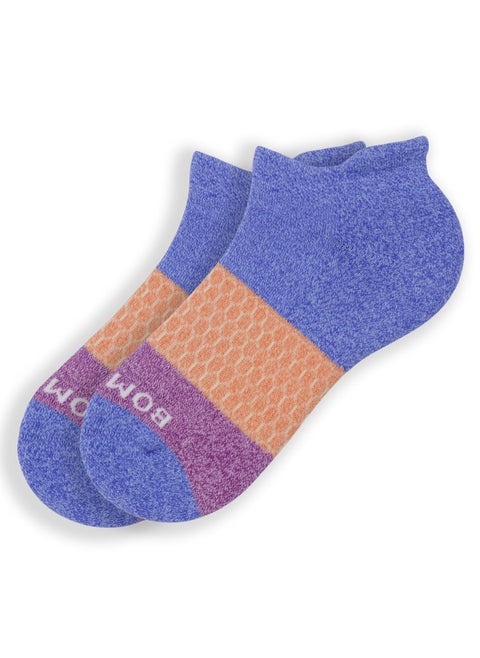 Bombas Women's Ankle Socks (Violet/Fuchsia, Medium)