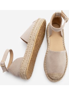 MARJIN Women's Leather Ankle-Strap Jute Espadrille Sandals Zoder  - Image 5