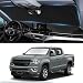 BOODANCARS for Chevy Colorado 2026 Windshield Sun Shade Sunshade for Chevrolet Colorado 20152023 2024 2025 Truck Accessories Windshield Cover 210T Reflective Front Window Protector Blocks UV Car Sun Visor - Image 2