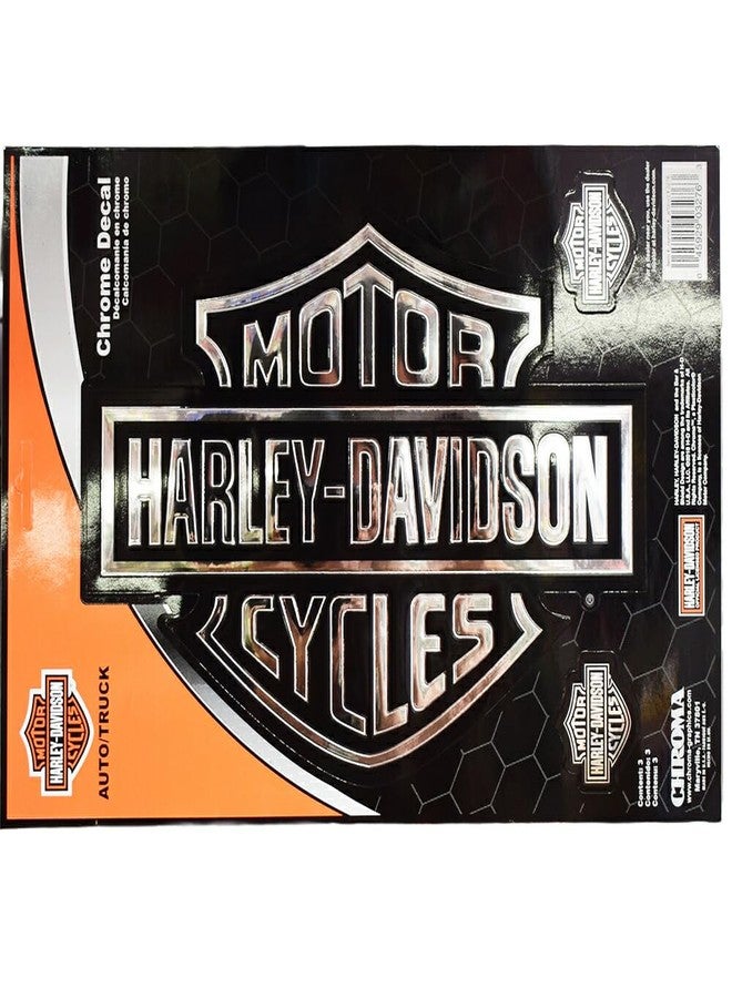 Chroma 3276 Harley-Davidson Classic Emblem Decal - Image 2