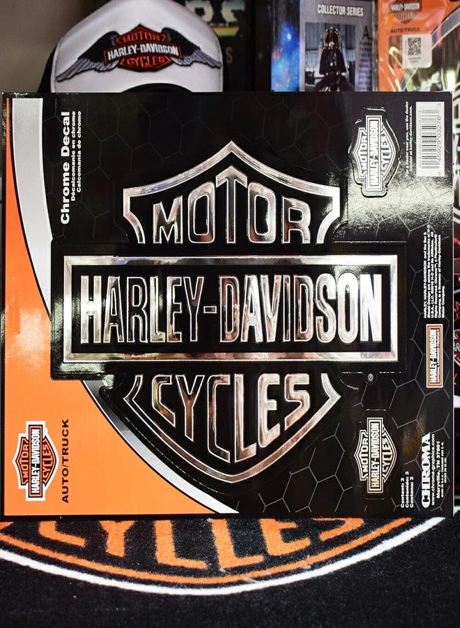 Chroma 3276 Harley-Davidson Classic Emblem Decal - Image 3