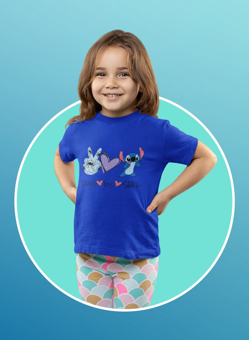 ZOOM Peace, Love, Stitch New Design t-shirt 