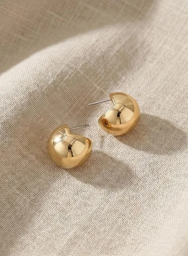 Take Two  Chunky Hoop Earrings for Women | Best Price UAE