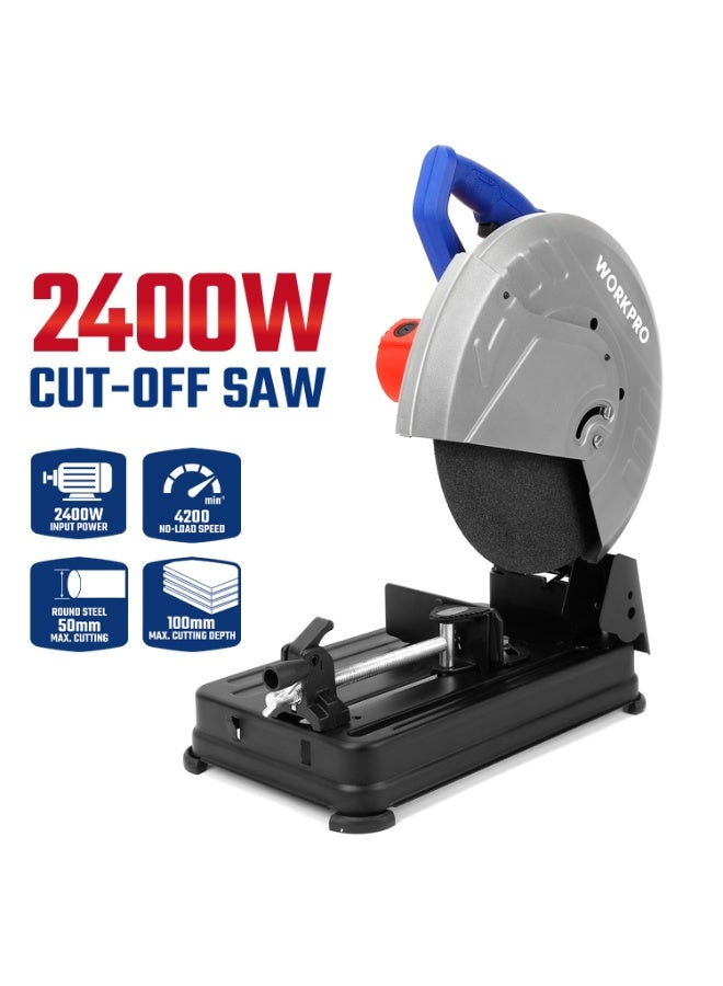 WORKPRO 355mm(14")  PROFESSIONAL CUT-OFF SAW - Image 1