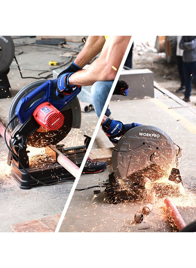 WORKPRO 355mm(14")  PROFESSIONAL CUT-OFF SAW - Image 3