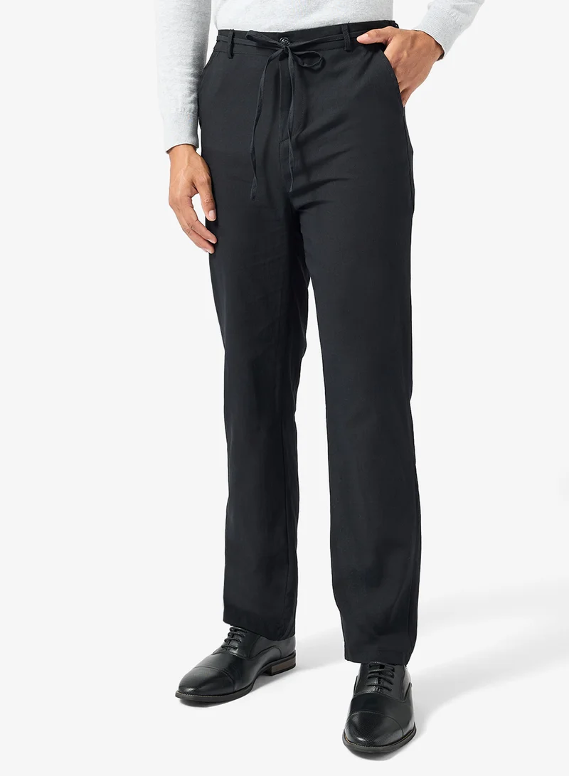 Robert Wood Regular Fit Formal Trousers