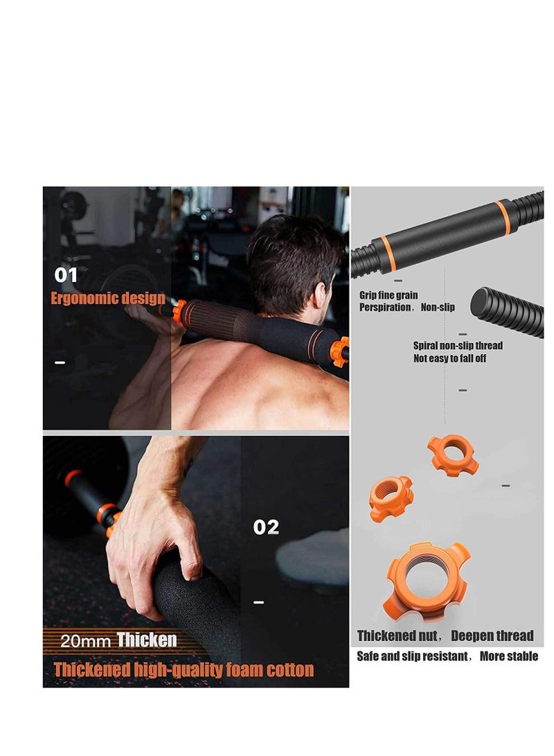ULTIMAX Adjustable Dumbbell & Barbell Set with Kettlebel-15Kg - Image 4