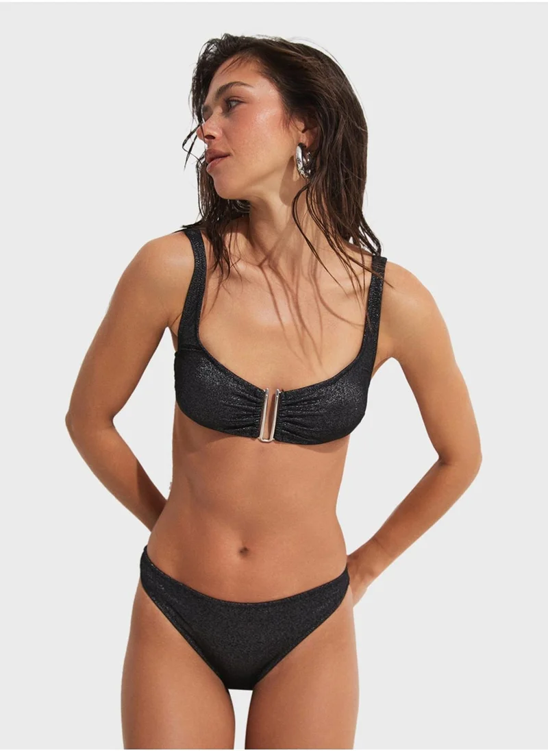 جون Square Neck High Waist Bikini