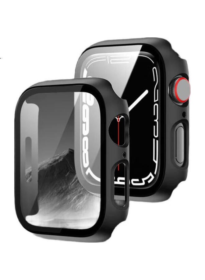 Mssm Compatible Apple Watch Protective Case, All-In Protective Cover For Apple Iwatch S9/8/7/6/5/Se, Shockproof And Scratch-Resistant [Black] S6/5/Se·44Mm - Image 3