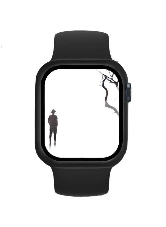 Mssm Compatible Apple Watch Protective Case, All-In Protective Cover For Apple Iwatch S9/8/7/6/5/Se, Shockproof And Scratch-Resistant [Black] S6/5/Se·44Mm - Image 1