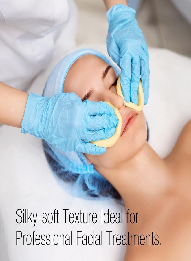 APPEARUS Facial Sponges 60 Pack - Compressed PVA Face Sponges for Deep Cleansing, Exfoliating, Makeup Removal, for Sensitive Skin - Disposable Cosmetic Spa Round Sponge with Stick Shape - Image 2