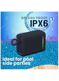 GRABIT G-BUDDY 5W Bluetooth Speaker Compact & Durable Enjoy stereo sound with Bluetooth 5.4, USB & Micro SD playback, and TWS pairing. The 1800mAh battery ensures long playtime, while IPX6 water resistance makes it perfect for outdoors and travel. Compatible with iPhone, Samsung, OnePlus, Xiaomi, Huawei, Google Pixel, iPads, MacBooks, and more.  - Image 4