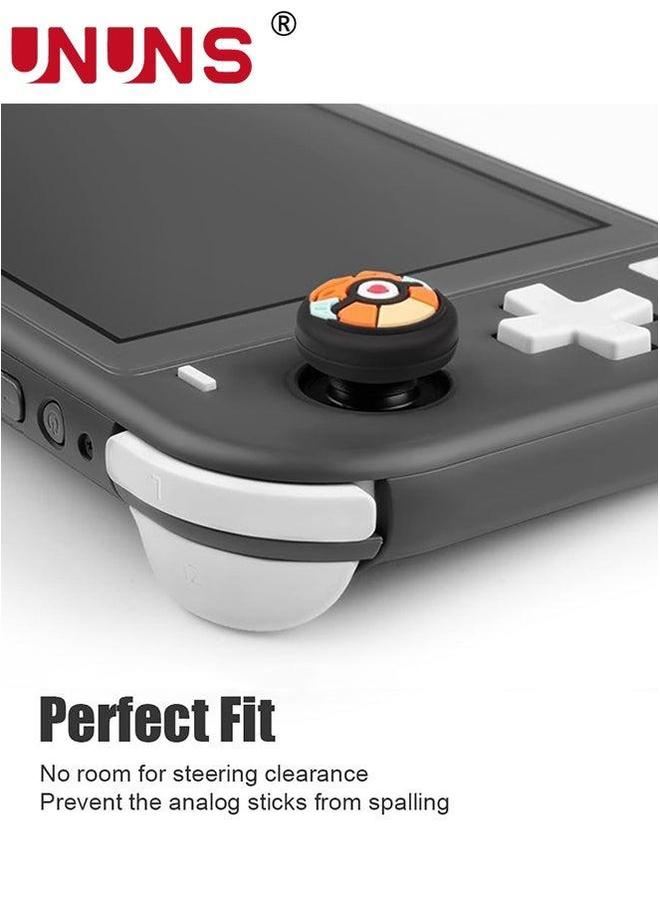UNUNS Silicone Joycon Thumb Grip Caps, UNUNS Soft Joystick Cover Compatible with Nintendo Switch/OLED/Switch Lite, 4PCS Analog Stick Grips Button Covers for Switch, C-mix  - Image 3