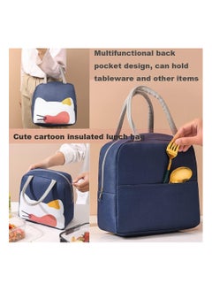 KASTWAVE Insulated Lunch Bags for Women, Fashion Cartoon Thermal Refrigerated Waterproof Lunch Organizer Bags, Lunch Tote Bags Lunch Box Containers for Adult Kids Girls Boys Men School Travel  - Image 5