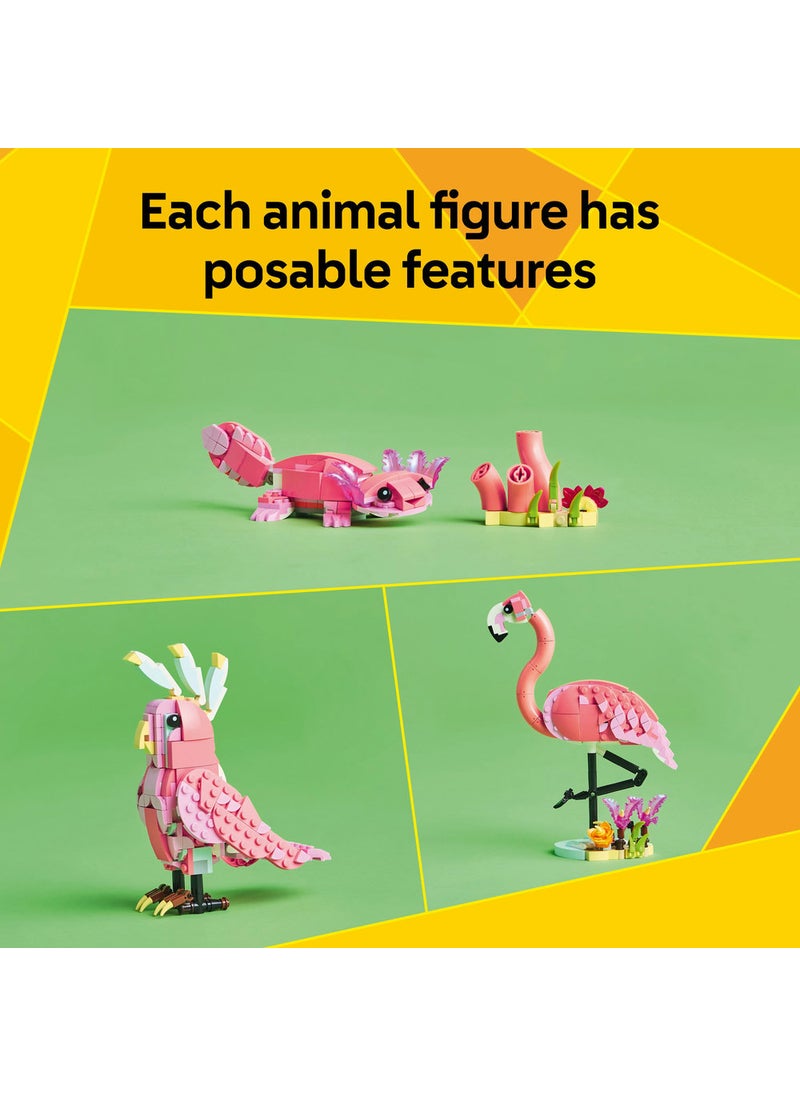 LEGO Lego Creator Wild Animals: Pink Flamingo 31170 (288) Pieces  - Image 5