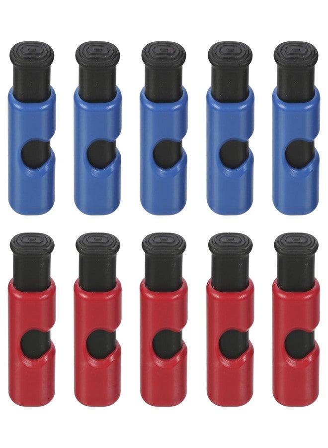 WHTCHSU Bag Clips, 10 Pack, Squeeze and Lock Bread Bag Clips for Food Storage, Plastic Bag Closure Clips - Image 1